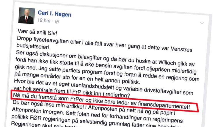 Nyhetssveip onsdag 17. februar: «Vær så snill, Siv!»
