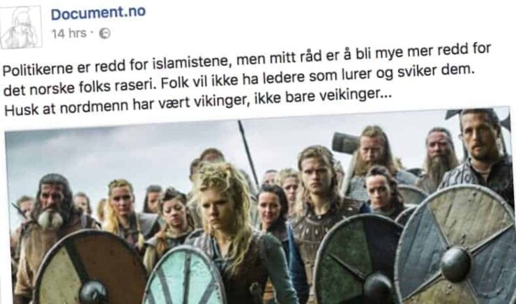 Anonym skribent «råder» norske politikere til å frykte voldsangrep fra nordmenn som er i «krig med Islam»