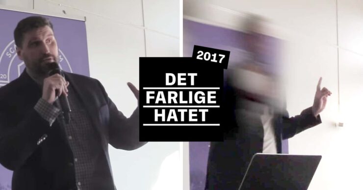 Holdt taler i Oslo før de marsjerte med nazistene i Charlottesville
