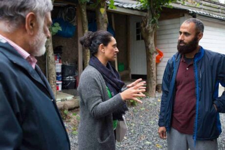 Ja, det finnes et Senterparti i Oslo. Vi ble med Aisha Bhatti på stemmejakt i Oslos distrikter