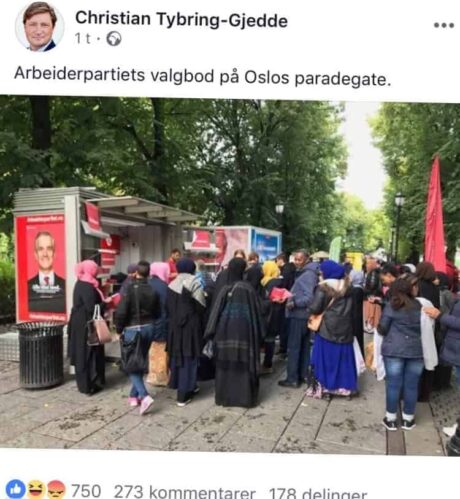 Elever på valg-undervisning ble hengt ut av Tybring-Gjedde (Frp) i angrep på Ap