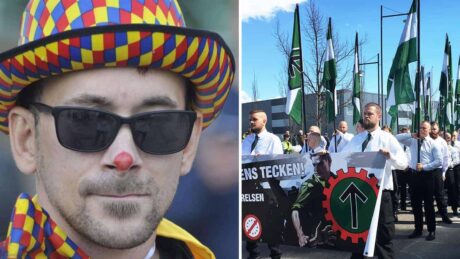 Politiet frykter bråk under helgas nazimarsj - Elias (32) skal protestere som klovn