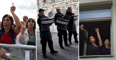 Se bildene: Vi fulgte nazistenes fiasko-demonstrasjon i Stockholm