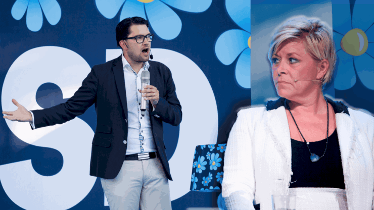 Valg i Sverige: Så uenige er Frp med Sverigedemokratene