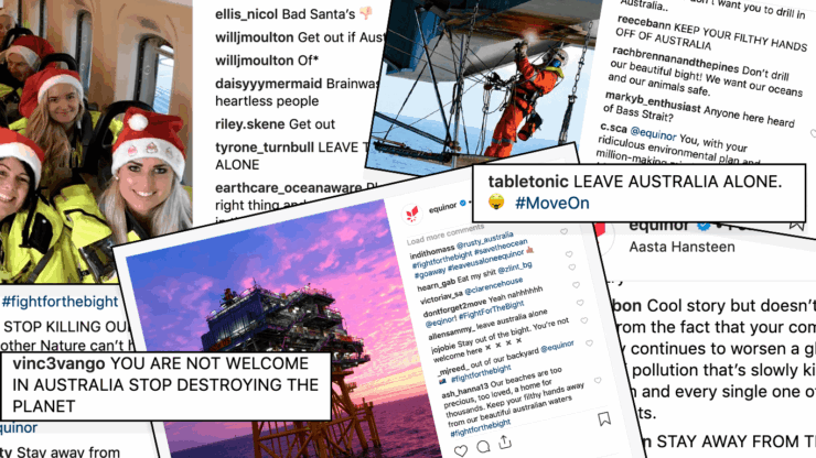 Equinor drukner i rasende kommentarer på sosiale medier