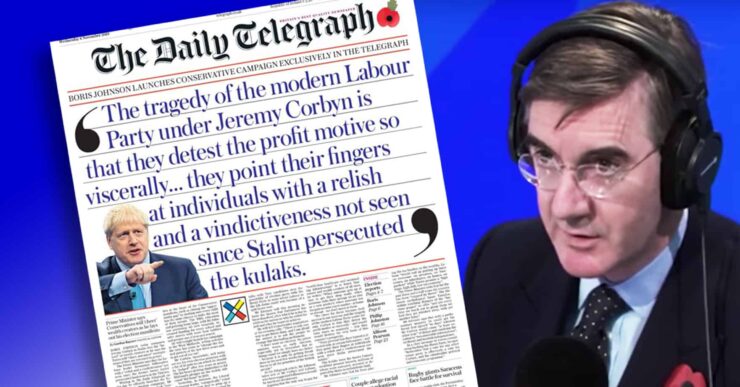 36 dager igjen: Boris sammenligner Labour-lederen med Josef Stalin
