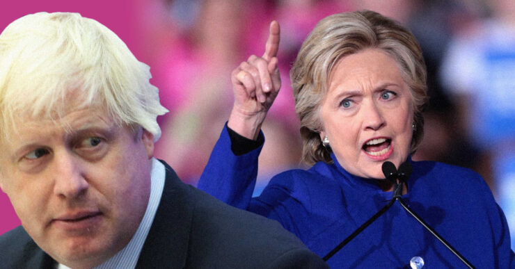 30 dager igjen: Hillary i strupen på Boris for å holde tilbake rapport om russisk innblanding