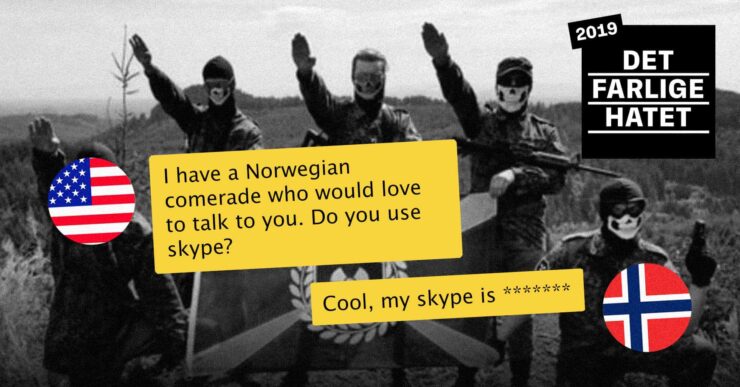 Stor lekkasje: Lederen av USAs verste nazistgruppe spleiset høyreekstreme i Norge
