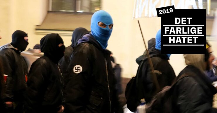 Organisasjonen er forbudt i Finland, men her marsjerer de i hovedstaden på nasjonaldagen