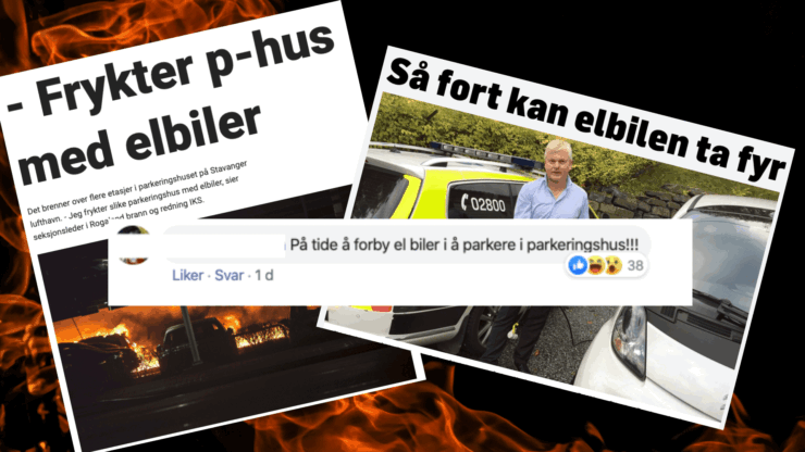 Ekspert om Sola-brannen: – Elbiler helt irrelevant