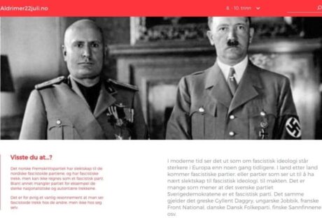 «Historieløst vås»: Antirasistisk senter sammenlignet Frp med fascister i skolemateriell