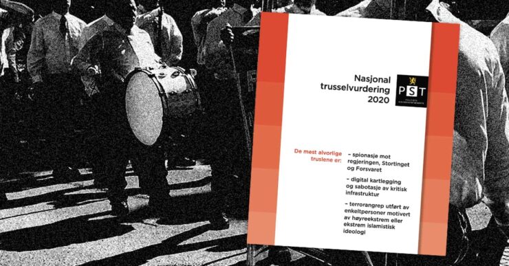 PST: Høyreekstreme like stor terrortrussel som ekstreme islamister i Norge