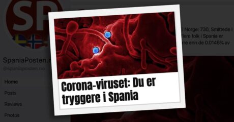 Nei, du er ikke tryggere for koronaviruset i Spania