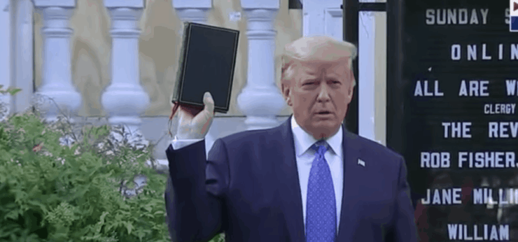 Nyhetsbrev 2. juni: En fascistisk president trer fram – Trump eskalerer krisen med mer politivold og propaganda