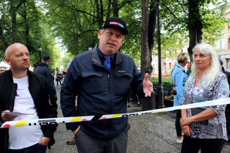 Rasismedømte Paludan skulle demonstrere med SIAN i Oslo lørdag – stanset av smittevernregler