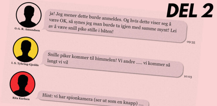 «Vi har spionkamera (ser ut som en knapp)» - «Jentene» og Bertheussen – DEL 2