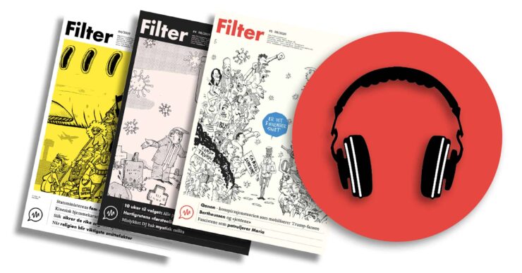 Nå kan du lytte til artiklene fra Filter Nyheter!