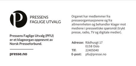 Filter Nyheter felt i PFU