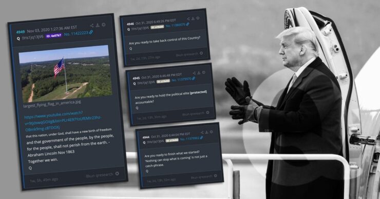 «Varsleren» er stille og Trump har tapt: Nå er Qanon-følgerne i villrede etter valget