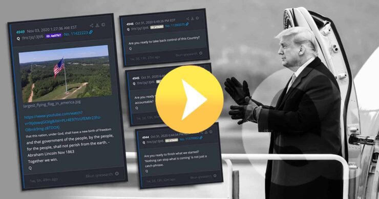 «Varsleren» er stille og Trump har tapt: Nå er Qanon-følgerne i villrede