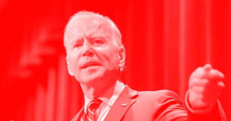 Biden: Presidenten uten publikum + vaksinerykket kommer!