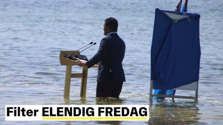 Elendig fredag (abo): Med vann til knærne