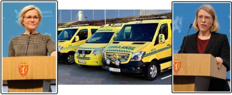 Helsedepartementet påsto at Ukraina ikke hadde bedt om ambulanser – det var ikke sant