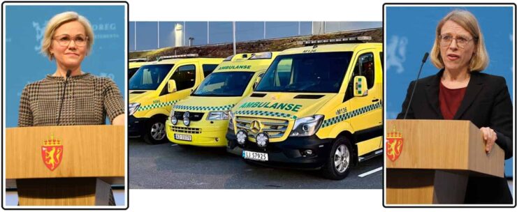 Helsedepartementet påsto at Ukraina ikke hadde bedt om ambulanser – det var ikke sant