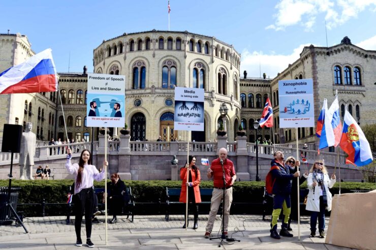 Russlands forsvarere i Norge: Hevder dette er de «alternative» årsakene til Ukraina-krigen