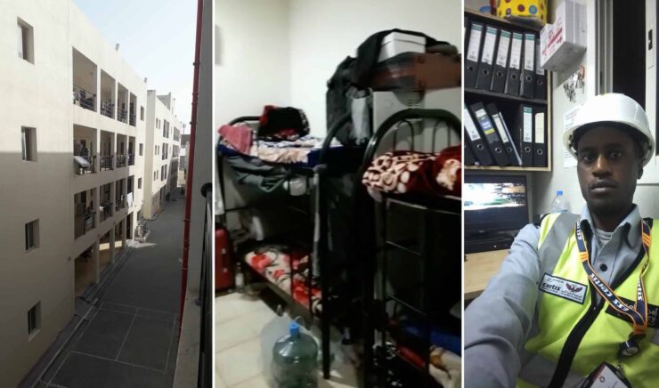 Blogget i skjul fra brakka i Qatar: - Moderne slaveri