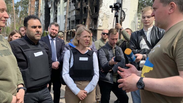 Hevder til Stortinget at Norge var «blant de første» med Ukraina-bistand, men 22 land i Europa var raskere