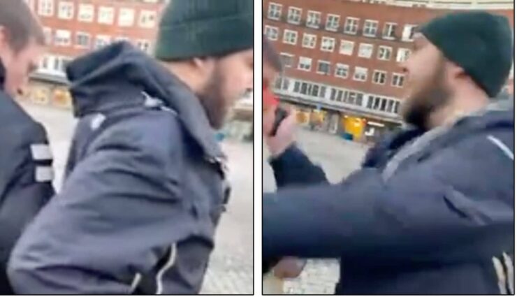 SIAN-aktivist dømt til fengsel etter spraying av sikkerhetsvakt
