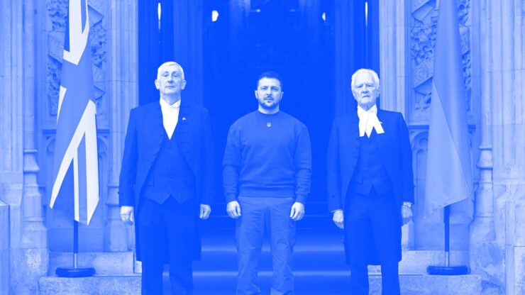 Zelenskyj i London: «Takk på vegne av hver far og hver mor»