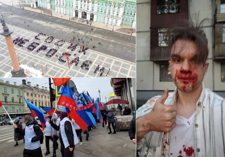 Banket opp etter reportasje om krigstilhengere: Her infiltrerer han «demonstrantene»