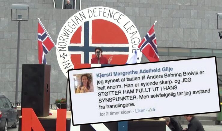 Ble ekskludert for Breivik-sympatier – nå er hun listekandidat for Norgesdemokratene