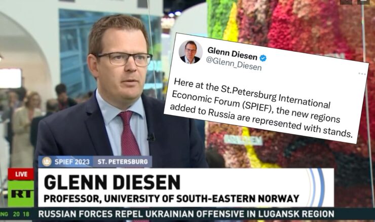 Norsk professor fikk reisen betalt av Putin-tilknyttet stiftelse: Ført opp som medlem av tankesmie som skal motvirke sanksjoner