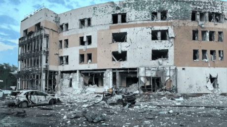 FN-brukt hotell i Ukraina rammet av russisk missil