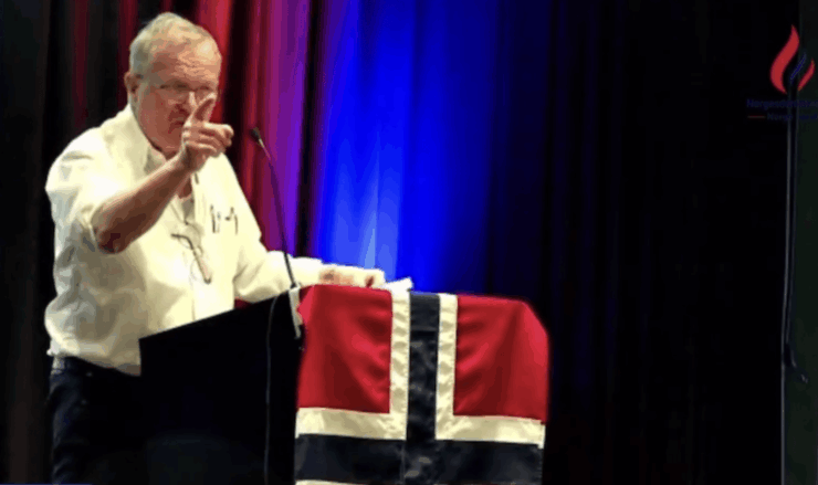 Norgesdemokratene-kandidat mener Ap sto bak 22. juli-terroren og at Støre er en «demon»