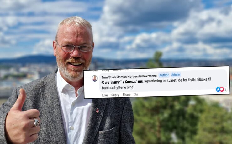 Norgesdemokratenes leder i Oslo: «De får flytte tilbake til bambushyttene sine»