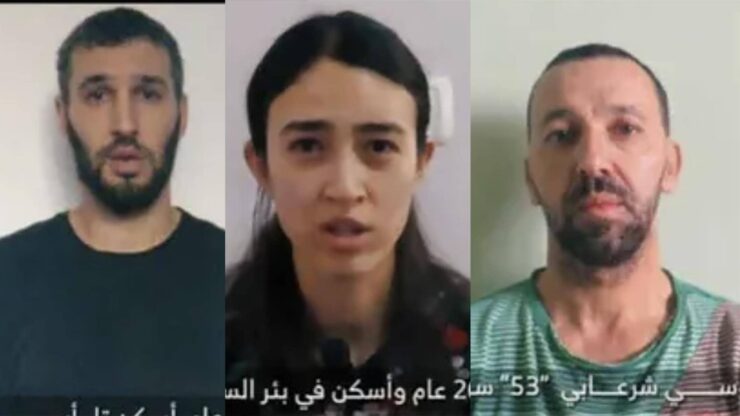 Hamas publiserer truende video av israelske gisler – krever stans i angrepene på Gaza