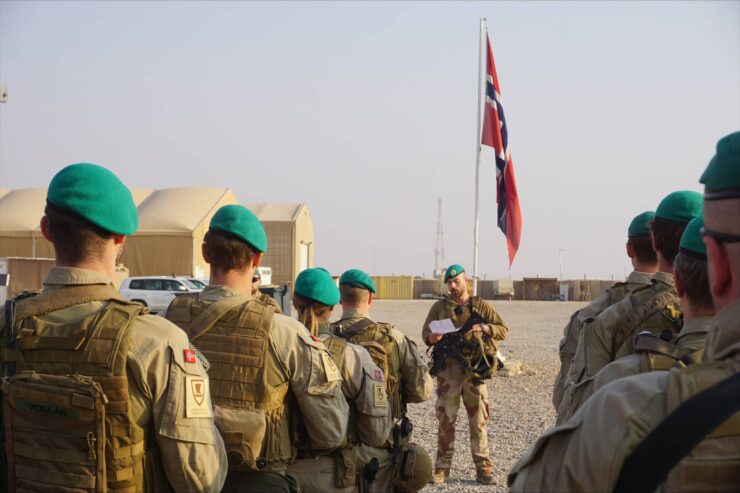 Flybase i Irak med norske soldater angrepet med drone