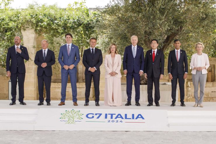 G7-landene enige om å bruke russiske midler til å støtte Ukraina