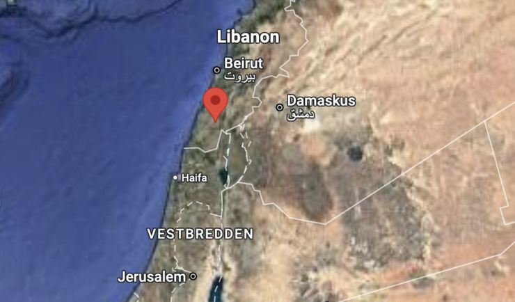 Libanon Israel grenser
