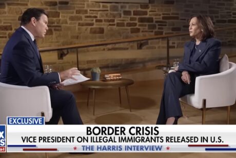 Kamala Harris presset på innvandringspolitikk i Fox News-intervju