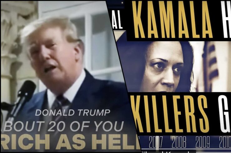 Dette er reklamefilmene Harris og Trump har brukt mest penger på i valgkamp-innspurten