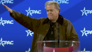 Bannon tok til orde for en tredje Trump-periode