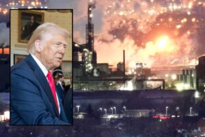 Trump varsler dobling av tollsatser på stål og aluminium fra Canada – blir på 50 prosent