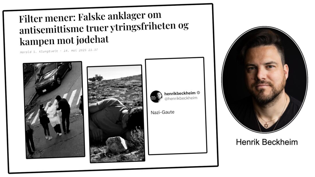 Tilsvar: Antisemittisme i Norge - et jødisk perspektiv på Harald Klungtveits blindsoner 