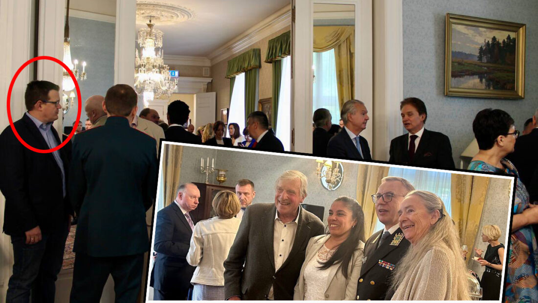 FOR-kandidater feiret Russlands nasjonaldag på den russiske ambassaden