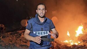 Profilert tv-reporter drept da israelsk luftangrep rammet telt for journalister utenfor sykehus i Gaza